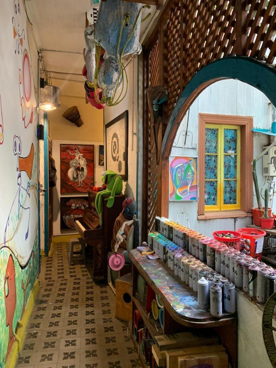 Art Hostel Casa Chaman Valparaiso Bagian luar foto