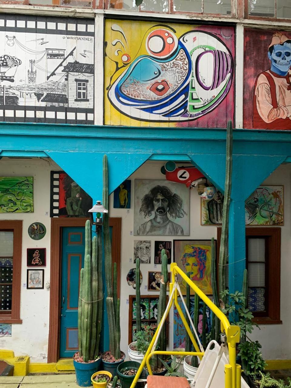 Art Hostel Casa Chaman Valparaiso Bagian luar foto